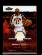 2002-03 Topps Finest #141 Glenn Robinson Exmt Mem Hawks Jersey *X86730 - $10.77
