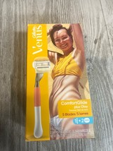 Gillette Venus Comfort Glide + Olay  Razor  Kit 1 Handle + 2 Cartridges - $9.78