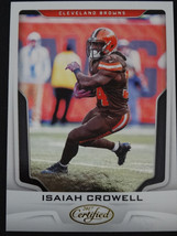 2017 Panini Certified #39 Isaiah Crowell Cleveland Browns Football Card - £0.76 GBP