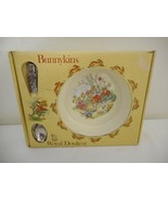 Vintage NIB 80s Royal Doulton Bunnykins Baby Bowl &amp; Spoon - $10.80