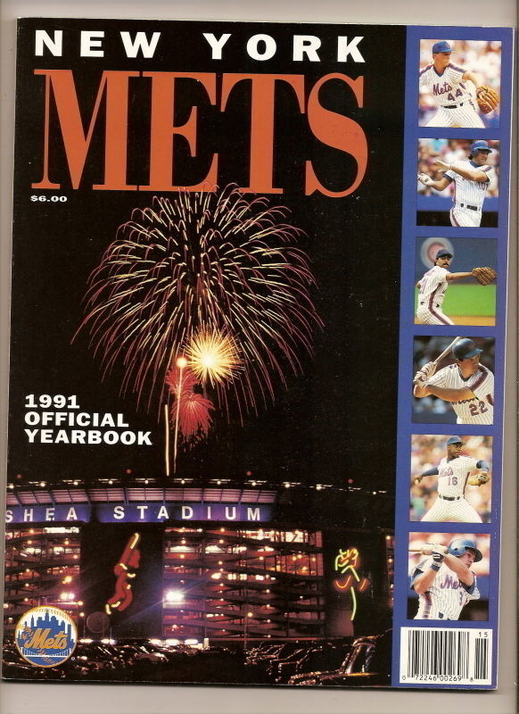 1991 New York Mets Yearbook - $30.08