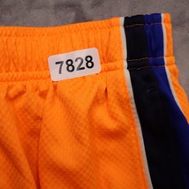 Nike Shorts Mens L Neon Orange Blue Athletic Elastic Waist Pull On Draws... - £15.55 GBP