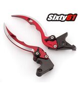 Suzuki GSXR 600 Levers 2006-2017 2018 2019 2020 2021 Brake Clutch Red Bl... - $195.69 CAD