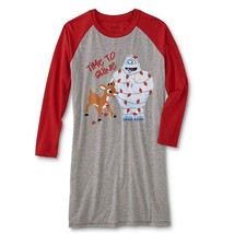 Rudolph the Red Nosed Reindeer Womens Small Medium Nightgown pajamas Sleep Shirt - £24.66 GBP