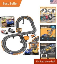 Exciting Battery or Electric Slot Car Race Track Set for Two Players Age... - $1,036.84 MXN