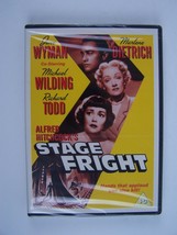 Alfred Hitchcock&#39;s Stage Fright DVD New Sealed Marlene Dietrich, Jane Wyman - £22.12 GBP