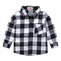 2022 New  Boys Shirts Spring Autumn Kids British Style Long-sleeved Shirts Cotto - £31.63 GBP