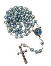 Communion Acrylic Bead Rosary in Clear Keepsake Box, - €59,53 EUR