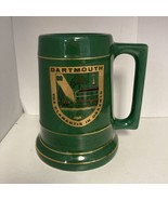 Fenton Green 6” Large DARTMOUTH COLLEGE Beer Stein Mug Heavy Ceramic - $941.50 MXN