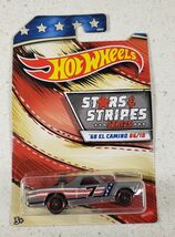 Mattel Hot Wheels Stars &amp; Stripes Series 68 Chevy EL Camino 06/10 New Se... - $7.42