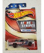 Mattel Hot Wheels Stars &amp; Stripes Series 68 Chevy EL Camino 06/10 New Se... - $7.42