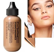 MAC Studio Radiance Face and Body Radiant Sheer Foundation W4 Rosy Beige 1.7oz - £25.13 GBP