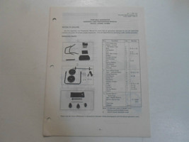 1991 Kawasaki Portátil Generador GE4000 GE4500 Montaje Y Preparación Man... - £10.14 GBP