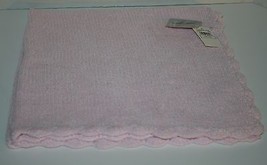 Little Me Signature Pink Chenille Baby Girls Blanket Plush Soft Security... - £43.97 GBP