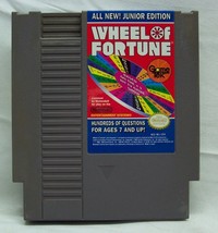 Wheel of Fortune Junior Edition TV Game Show NES Nintendo GAME Cart Cartridge - $14.85