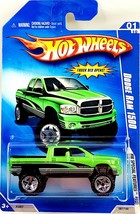 HOT WHEELS 09 HW SPECIAL FEATURES GREEN DODGE RAM 1500 01 OF 10 #087/190... - $17.26 CAD