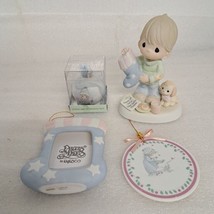 Lot of 4 Christmas Precious Moments No Place Like Home, Stocking, Ball, ... - £9.98 GBP