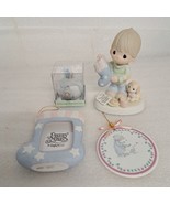 Lot of 4 Christmas Precious Moments No Place Like Home, Stocking, Ball, ... - £10.20 GBP