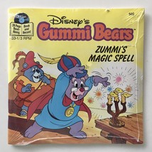 Gummi Bears: Zummi&#39;s Magic Spell SEALED 7&#39; Vinyl Record / 24 Page Book - £99.11 GBP