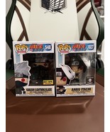 Funko Pop! Naruto Shippuden Kakashi &amp; Itachi Anbu Hot Topic, Chalice Exc... - $44.55