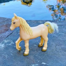 McDonalds SPIRIT Riding Free Blonde Horse Happy Meal Toy 3.25 Inch Dream... - £2.30 GBP