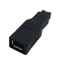 Firewire Ieee 1394 Type A 400 6 Pin Female To 1394 Type B 800 9 Pin Male... - £11.79 GBP