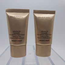 LOT OF 2 Elizabeth Arden Advanced Ceramide Lift and Firm Night Cream .5oz ea - $14.84