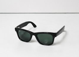 Ray-Ban Meta Wayfarer RW4008 601/71 53mm AI Glasses Shiny Black /Green image 2