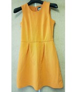 womens size 10 Next sleeveless dress orange colour - £12.25 GBP