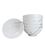 Pack Of 6 Ceramic Yukino Hana Collection Small Rice Soup Appetizer Bowls... - $47.52 CAD