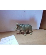 1996 Safari LTD ~ White Rhino Figure  3&quot; - $3.70