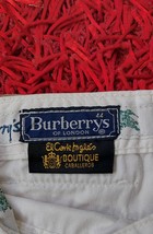 Vintage 90s Burberry London White Dress Denim Jeans pants trousers unisex Size : - £79.63 GBP