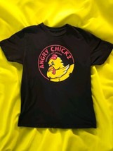 Rare Angry Chickz Employee T-Shirt – Nashville Hot Chicken, Slogan Back,... - £24.12 GBP