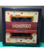 Monopoly Luxury Edition Adult Collectible Wooden Game Board Blue Face Brand New  - $247.50