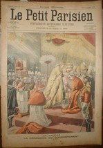 LE PETIT PARISIEN. CORONATION CEREMONY VATICAN. AUGUST 16, 1903 #758 - $29.00