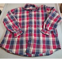 Carhartt Plaid Button Shirt 3XL Cotton Long Sleeve Workwear Tear Flaw - $23.93 CAD