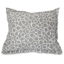 Majestic Home 85907250046 Fusion Gray Floor Pillow - 54 x 44 x 12 in. - £164.71 GBP
