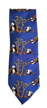 Kai Long Men&#39;s Tie Classic Style  Silk Pandas Multicolor 4 inches by 58 inches - £10.94 GBP