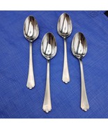 Wallace Lotus 18/8 Stainless Steel Set 4 Teaspoon Spoon Flatware KOREA - $1,324.80 MXN