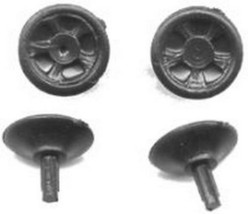 4 American Flyer Brake Wheel Box Reefer Stock Caboose Car S Ho Gauges Train Part - £15.97 GBP