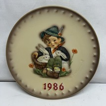 M.J. Hummel Annual 1986 “Playmates” Goebel Collector Plate - Made In Germany - £15.30 GBP