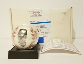 Cal Ripken Jr.+ Lou Gherig Replica Signature Baseball w/ COA NEW in Box - £11.18 GBP