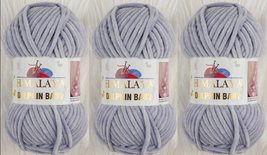 Himalaya Dolphin Baby Yarn Lot of 3 skn 395 Yards 3x100gram Super Bulky Baby Bla - £15.73 GBP