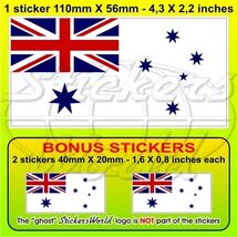 AUSTRALIA Royal Australian Navy Ensign RAN Flag 110mm (4.3") Sticker x1+... - $3.13