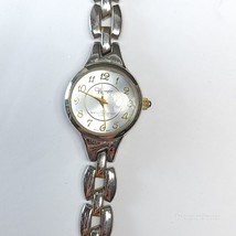 Wrangler Water Resistant Quartz Watch 2735LB Silver tone Gold hand Tested works - £19.48 GBP