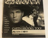 This Is Garth Brooks Too Print Ad Vintage TPA4 - $5.93
