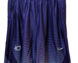 Nike Men XXL KD Quickness Dri-fit Basketball Shorts Purple Turquoise - $14.84