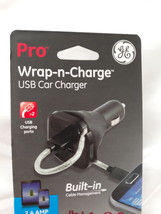 GE 36529 Pro Wrap-n-Charge USB Car Charger - £8.65 GBP