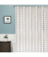 Pineapple 70&quot;W x 72&quot;H Polyester Shower Curtain - £39.26 GBP