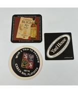 Yard House Brewery House , Czechvar Beer, Captain Bligh XO Rum - 3 Coasters - £7.55 GBP